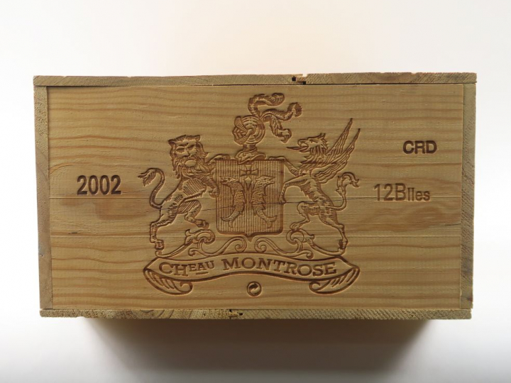 12 BOUTEILLES CHÂTEAU MONTROSE GCC STE ESTEPHE - 2002 - CBO