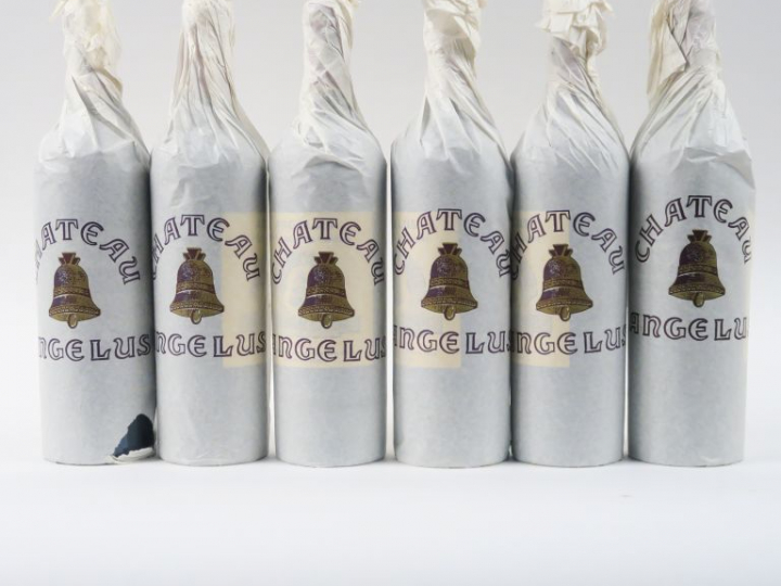 6 BOUTEILLES CHÂTEAU L'ANGELUS 1er GCC ST EMILION - 2003 - CBO