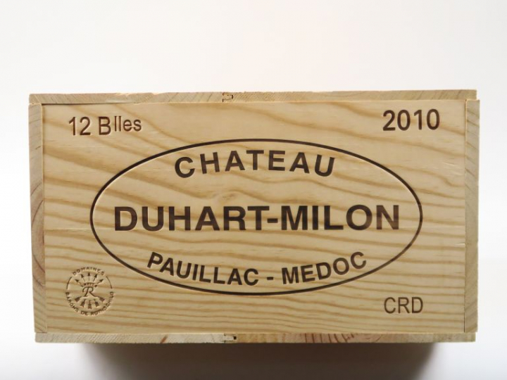 12 BOUTEILLES CHÂTEAU DUHART MILON GCC PAUILLAC - 2010 - CBO