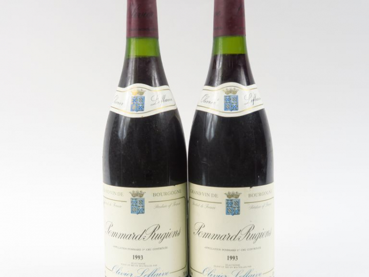 2 BOUTEILLES POMMARD 'LES RUGIENS' O. LEFLAIVE - 1993