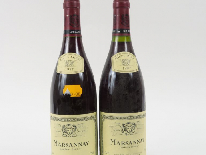 2 BOUTEILLES MARSANNAY L. JADOT - 1997