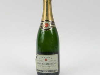 Vente aux enchères 1 BOUTEILLE CHAMPAGNE A. ROTHSCHILD 'DEMI SEC'