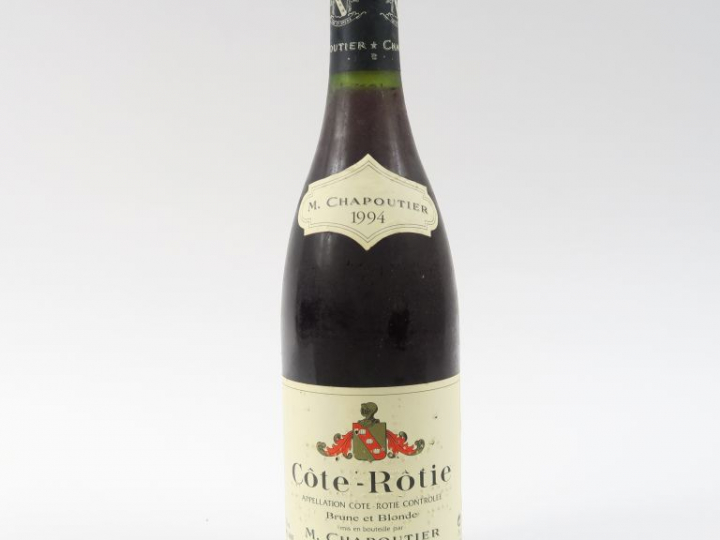 1 BOUTEILLE CÔTE ROTIE 'BRUNE ET BLONDE' CHAPOUTIER - 1994