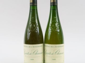 Vente aux enchères 2 BOUTEILLES QUARTS DE CHAUME CHÂTEAU DE L'ECHARDERIE - 1999
