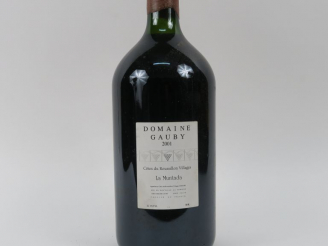 Vente aux enchères 1 JEROBOAM DOMAINE DE GAUBY 'LA MUNTADA' - 2001 - CBO