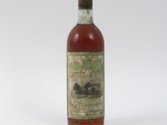 Vente aux enchères 1 BOUTEILLE MONBAZILLAC CLOS FONTINDOULE - 1955 - BG