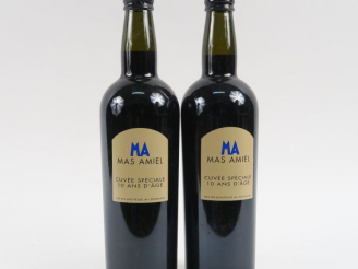 Vente aux enchères 2 BOUTEILLES MAURY MAS AMIEL 'CUVEE SPECIALE 10 ANS D'ÂGE' NON FILTRE