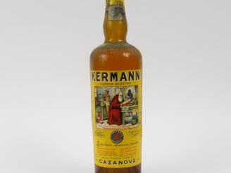 Vente aux enchères 1 BOUTEILLE KERMANN CAZANOVE 35°