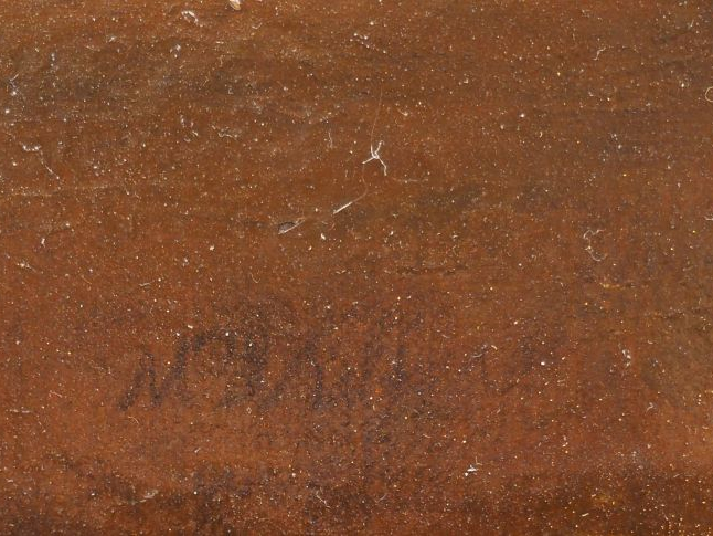 	Michel VAN MUSSHER (1645 - 1705). "Groupe de personnages et animaux" 