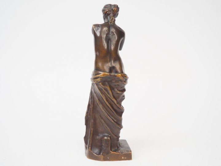 "Vénus de Milo" Sujet en bronze.  Réduction Collas.  H. 30 cm