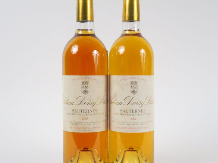 2 BOUTEILLES CHÂTEAU DOISY DAENE CC SAUTERNES - 2002