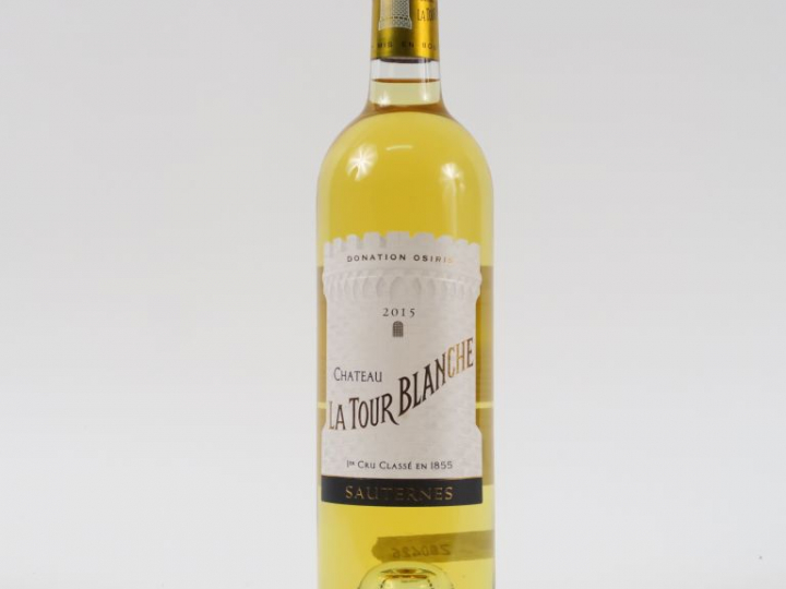 1 BOUTEILLE CHÂTEAU LA TOUR BLANCHE 1er CC SAUTERNES - 2015