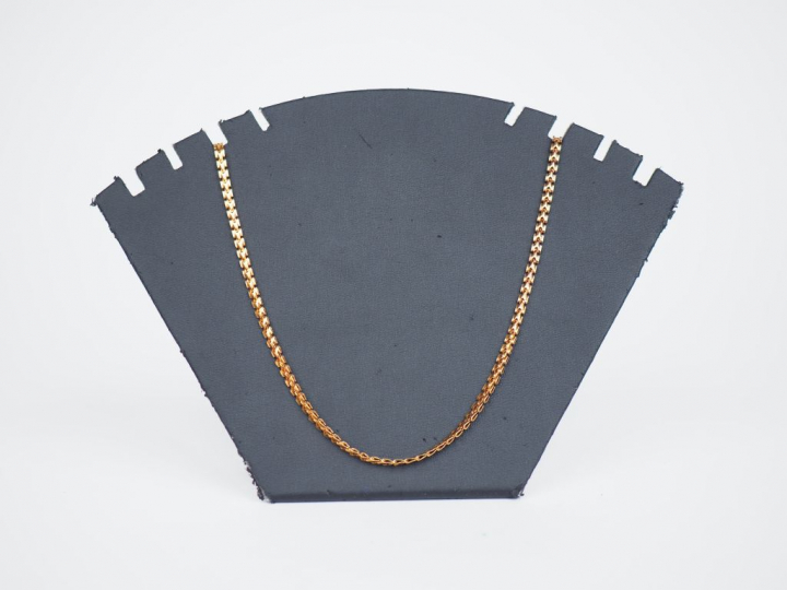 Chaine en or jaune, maille articulée. Long. 54 cm Poids, 10,03 g