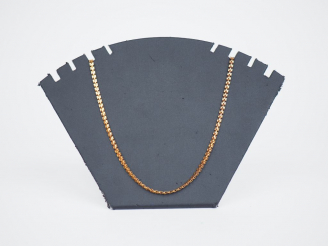 Vente aux enchères Chaine en or jaune, maille articulée. Long. 54 cm Poids, 10,03 g