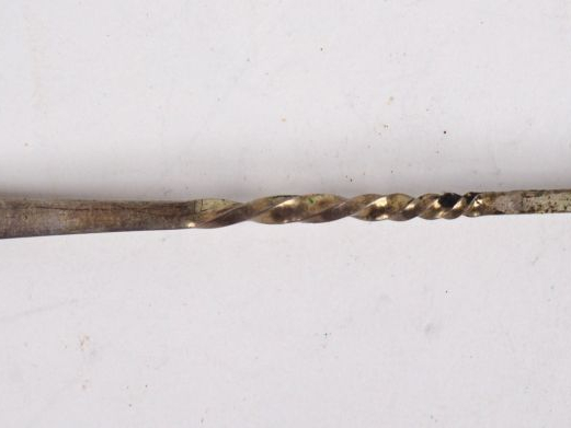 	Ensemble comprenant :  - onze cuillères à café de style rocaille en a