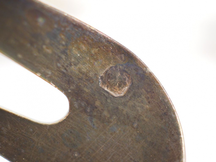 Trois pièces de service à hors d'œuvres en argent, poinçon Minerve. Po