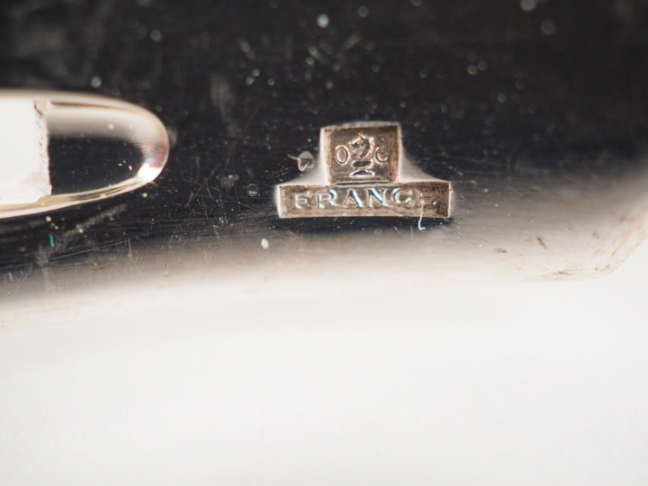 CHRISTOFLE. Ménagère en métal argenté, modèle uniplat. Comprenant :  -