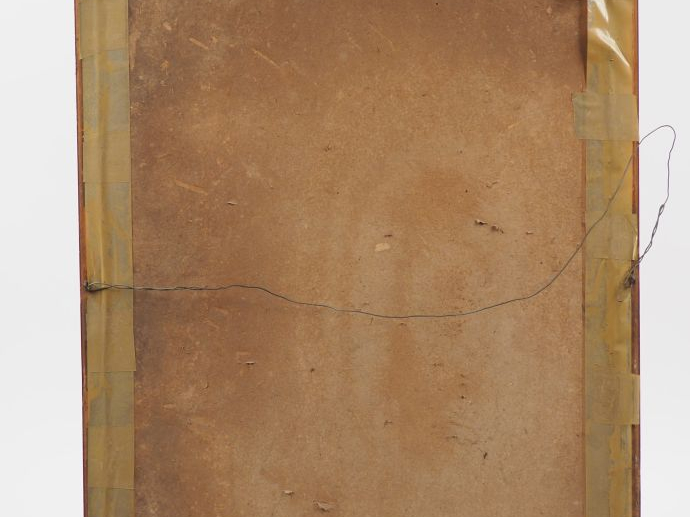 Eugène GRASSET. Lithographie en couleurs monogrammée. 'Allégorie de fl