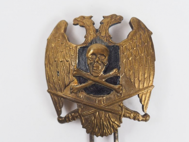 Insigne de calot de Tchetnik (Serbie) contemporain seconde guerre mond