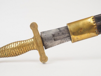 Vente aux enchères Glaive Français à écaille, pommeau au coq en relief (Garde nationale L