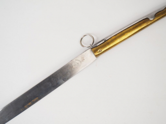 Vente aux enchères Très grande navaja (seconde moitié du XX éme siècle) de 1200 mm de lon