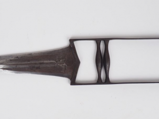 Vente aux enchères Grand katar Inde Moghole, pointe renforcée pour briser les cotes de ma
