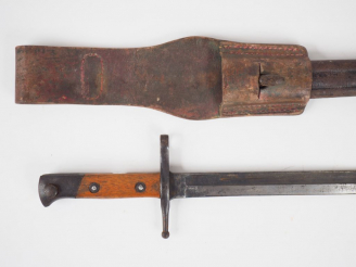 Vente aux enchères Baionnette réglementaire italienne pour fusil Carcano, modèle 1891. Fa