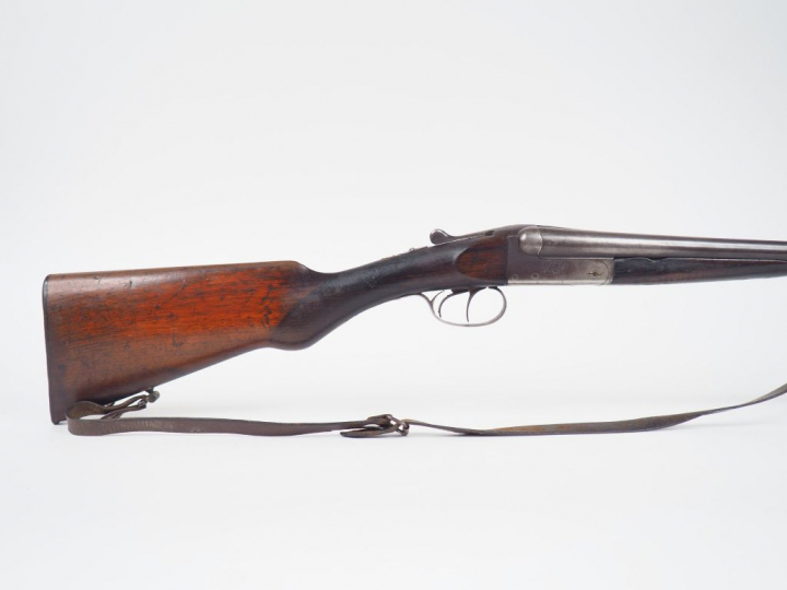 Fusil juxtaposé Stéphanois à éjecteurs en calibre 16/65. Arme numéro 1