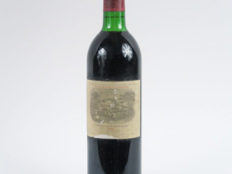 Vente aux enchères 1 BOUTEILLE CHÂTEAU LAFITE ROTHSCHILD 1er GCC PAUILLAC - 1982 - LB/ELA