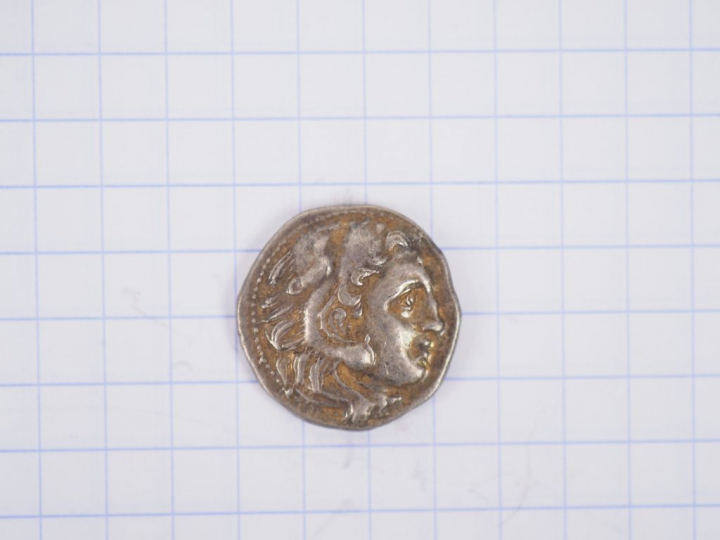 Macédoine. Drachme d’argent au nom d’Alexandre le Grand. Fin du IVe s.