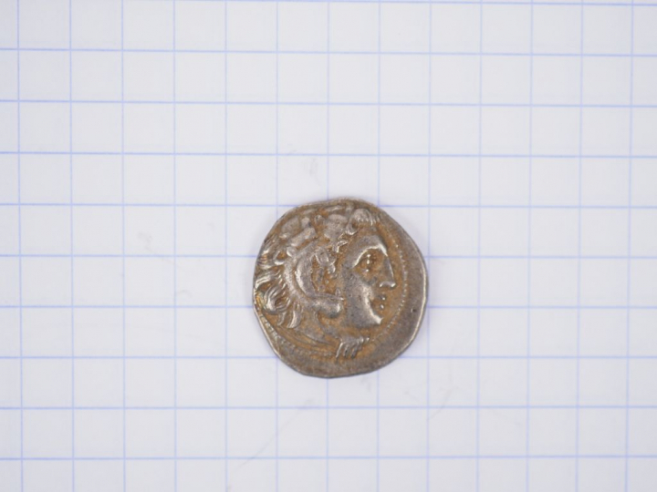 Macédoine. Drachme d’argent au nom d’Alexandre le Grand. Fin du IVe s.