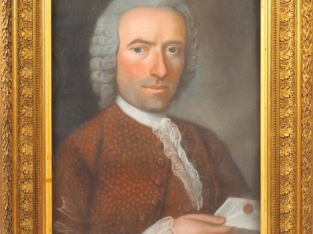 Ecole française début XIXème "Potrait d'homme" Pastel. 52,4 x 41 cm