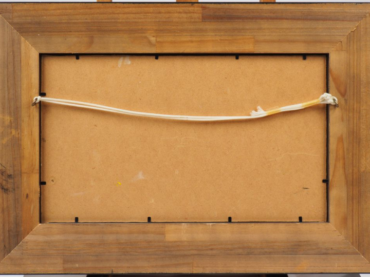 Sergei TOUTOUNOV "Nature morte au bouquet" Huile sur isorel. Signée en