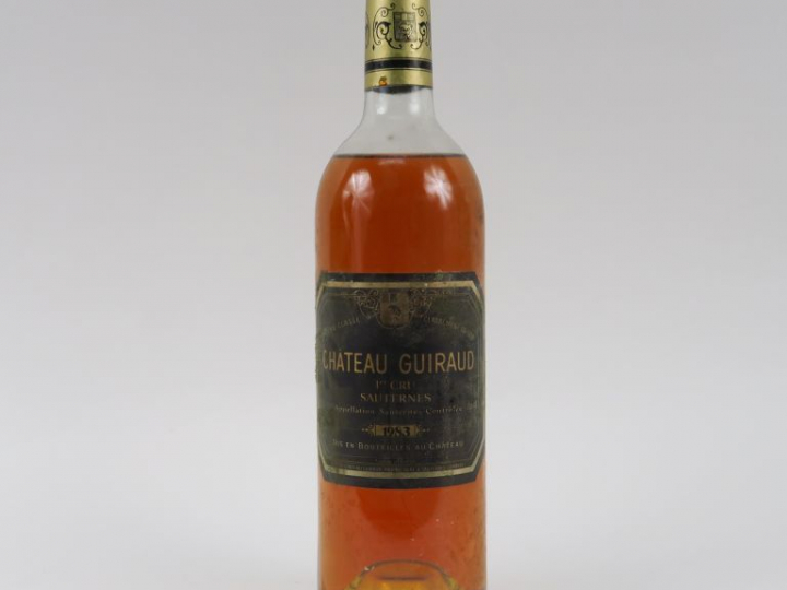 1 BOUTEILLE CHÂTEAU GUIRAUD 1er CC SAUTERNES - 1983 - MEP