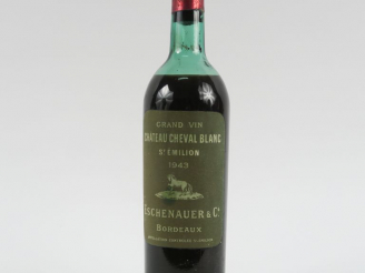 Vente aux enchères 1 BOUTEILLE CHÂTEAU CHEVAL BLANC 1er GCC ST EMILION MISE ESCHENAUER - 