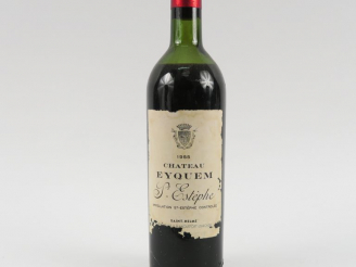 Vente aux enchères 1 BOUTEILLE CHÂTEAU EYQUEM ST ESTEPHE - 1955 - MEP-BEP/ELA