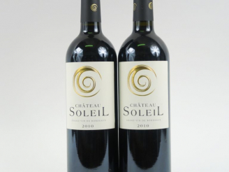 Vente aux enchères 2 BOUTEILLES CHÂTEAU SOLEIL PUISSEGUIN ST EMILION - 2010