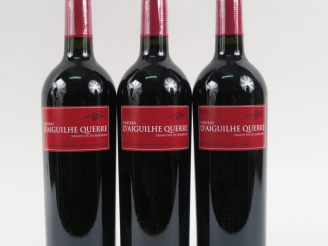 Vente aux enchères 3 BOUTEILLES CHÂTEAU D'AIGUILHE QUERRE CÔTES DE CASTILLON - 2010