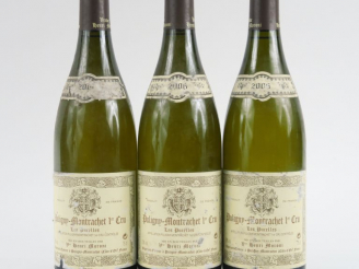 Vente aux enchères 3 BOUTEILLES PULIGNY MONTRACHET 1er CRU 'LES PUCELLES' H. MORONI - 200
