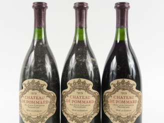 Vente aux enchères 3 BOUTEILLES CHÂTEAU DE POMMARD - 1979