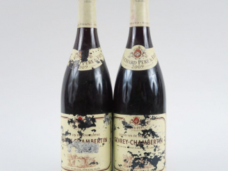 Vente aux enchères 2 BOUTEILLES GEVREY CHAMBERTIN BOUCHARD PÈRE   FILS - 2009 - EA