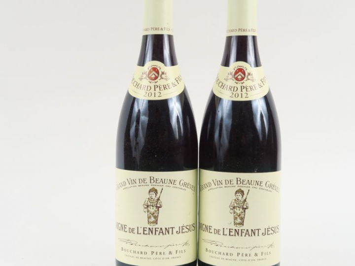 2 BOUTEILLES BEAUNE GRÈVES 'VIGNE DE L'ENFANT JÉSUS' BOUCHARD PÈRE   F