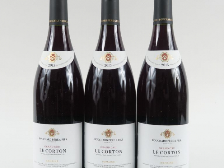 3 BOUTEILLES LE CORTON GC BOUCHARD PÈRE   FILS - 2015