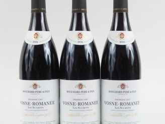 Vente aux enchères 3 BOUTEILLES VOSNE ROMANÉEE 1er CRU 'LES SUCHOTS' BOUCHARD PÈRE   FILS