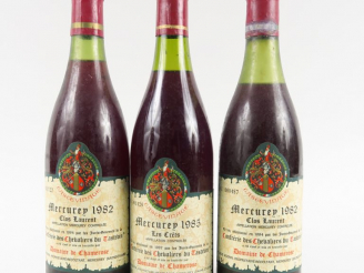 Vente aux enchères 3 BOUTEILLES MERCUREY TASTEVINAGE DOMAINE DE CHAMEROSE : 2 'CLOS LAURE