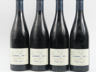 Vente aux enchères 4 BOUTEILLES MINERVOIS 'VIEILLES VIGNES' DOMAINE CROS - 2006