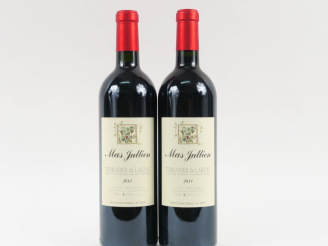 Vente aux enchères 2 BOUTEILLES TERRASSES DU LARZAC MAS JULLIEN - 2011