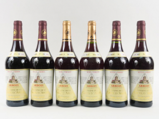 Vente aux enchères 6 BOUTEILLES ARBOIS DOMAINE DE LA CROIX D'ARGIS H. MAIRE 1993 : 4 'ROU