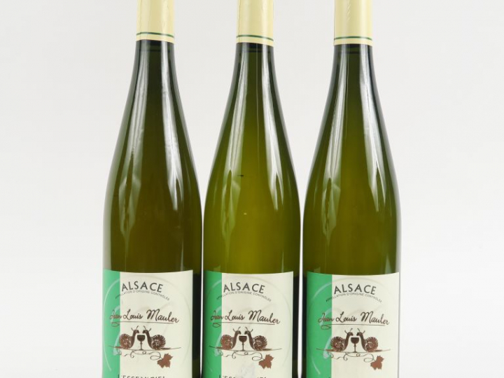3 BOUTEILLES RIESLING 'L'ESSENCIEL' J.L. MAULER - 2011