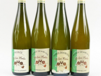 Vente aux enchères 4 BOUTEILLES J.L. MAULER : 1 PINOT GRIS GC 'MANDELBERG' 2012 - 1 GEWUR